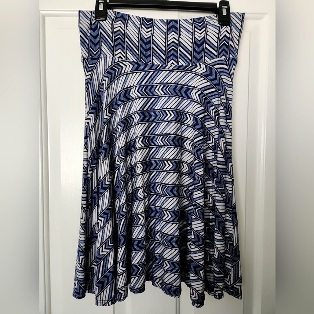 Max Studio Strapless Blue/Grey Dress Sz S